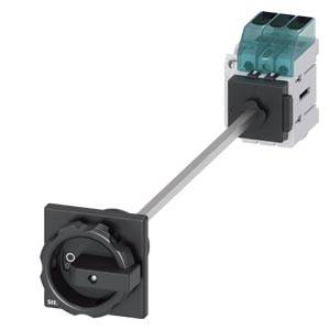 rozłącznik izolacyjny czarny 3 styki 16 mm² 32 A 1 NO, 1 NC 690 V/AC Siemens 3LD32481TK51 - obrazek 1