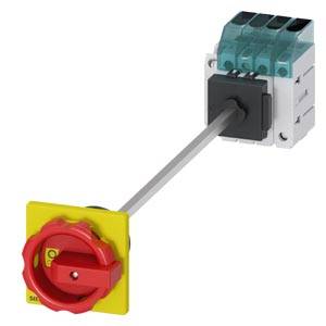 rozłącznik izolacyjny czerwony, żółty 4 styki 16 mm² 32 A 1 NO, 1 NC 690 V/AC Siemens 3LD32481TL53 - obrazek 1