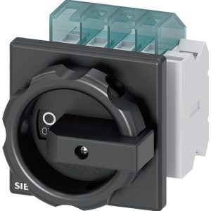rozłącznik izolacyjny czarny 3 styki 6 mm² 16 A 1 NO, 1 NC 690 V/AC Siemens 3LD20031TP51 rozłącznik izolacyjny czarny 3 styki 6 mm² 16 A 1 NO, 1 NC 690 V/AC Siemens 3LD20031TP51