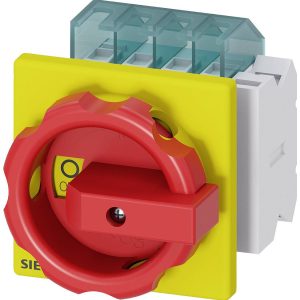 rozłącznik izolacyjny czerwony, żółty 4 styki 6 mm² 16 A 1 NO, 1 NC 690 V/AC Siemens 3LD20032EP53 rozłącznik izolacyjny czerwony, żółty 4 styki 6 mm² 16 A 1 NO, 1 NC 690 V/AC Siemens 3LD20032EP53