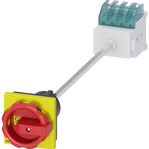 rozłącznik izolacyjny czerwony, żółty 3 styki 6 mm² 16 A 690 V/AC Siemens 3LD20150TK53 rozłącznik izolacyjny czerwony, żółty 3 styki 6 mm² 16 A 690 V/AC Siemens 3LD20150TK53
