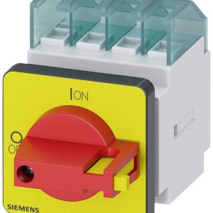 rozłącznik izolacyjny czerwony, żółty 3 styki 6 mm² 16 A 690 V/AC Siemens 3LD20220TK13 rozłącznik izolacyjny czerwony, żółty 3 styki 6 mm² 16 A 690 V/AC Siemens 3LD20220TK13