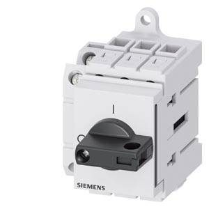 rozłącznik izolacyjny czarny 3 styki 16 mm² 40 A 1 NO, 1 NC 690 V/AC Siemens 3LD33301TK11 - obrazek 1