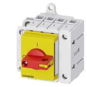 rozłącznik izolacyjny czerwony, żółty 4 styki 16 mm² 40 A 1 NO, 1 NC 690 V/AC Siemens 3LD33301TL13 - obrazek 1
