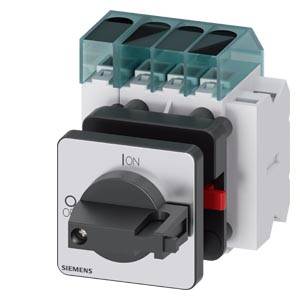 rozłącznik izolacyjny czarny 4 styki 16 mm² 40 A 1 NO, 1 NC 690 V/AC Siemens 3LD33501TL11 - obrazek 1