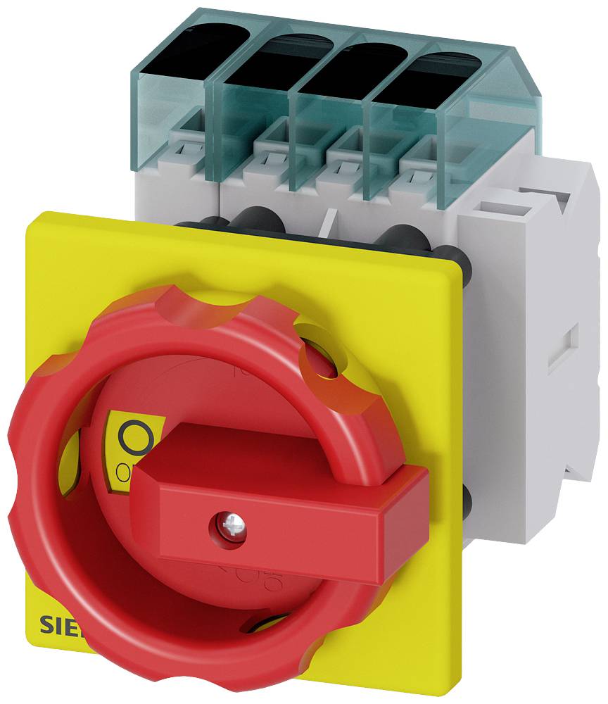 rozłącznik izolacyjny czerwony, żółty 4 styki 16 mm² 40 A 1 NO, 1 NC 690 V/AC Siemens 3LD33541TL53 - obrazek 1