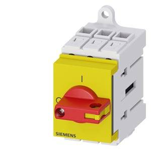 rozłącznik izolacyjny czerwony, żółty 3 styki 16 mm² 63 A 690 V/AC Siemens 3LD34300TK13 - obrazek 1