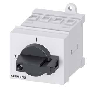 rozłącznik izolacyjny czarny 3 styki 6 mm² 16 A 690 V/AC Siemens 3LD20300TK11 - obrazek 1