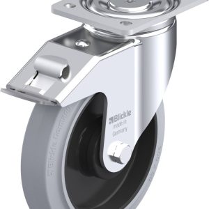 Blickle 635904 LH-POEV 200KA-FI-SG Kółko skrętne z hamulcem Średnica koła: 200 mm Maksymalne obciążenie: 500 kg 1 szt. Blickle 635904 LH-POEV 200KA-FI-SG Kółko skrętne z hamulcem Średnica koła: 200 mm Maksymalne obciążenie: 500 kg 1 szt.