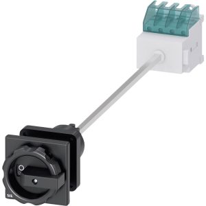 rozłącznik izolacyjny czarny 4 styki 6 mm² 16 A 690 V/AC Siemens 3LD20441TL51 rozłącznik izolacyjny czarny 4 styki 6 mm² 16 A 690 V/AC Siemens 3LD20441TL51