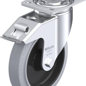 Blickle 750080 LH-POEV 200R-FI-SG Kółko skrętne z hamulcem Średnica koła: 200 mm Maksymalne obciążenie: 500 kg 1 szt.