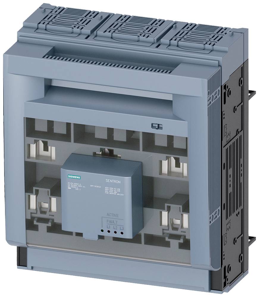 Siemens 3NP11631BC22 Rozłącznik bezpiecznikowy 3 styki 630 A 690 V/AC 1 szt. - obrazek 1