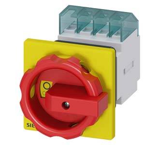 rozłącznik izolacyjny czerwony, żółty 4 styki 6 mm² 16 A 690 V/AC Siemens 3LD20541TL53 - obrazek 1