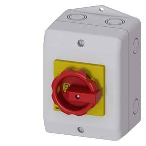 rozłącznik izolacyjny czerwony, żółty 3 styki 6 mm² 16 A 690 V/AC Siemens 3LD20640TB53 - obrazek 1