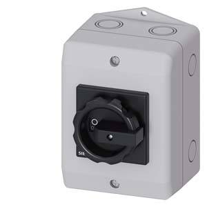 rozłącznik izolacyjny czarny 3 styki 6 mm² 16 A 1 NO, 1 NC 690 V/AC Siemens 3LD20641GP51 - obrazek 1