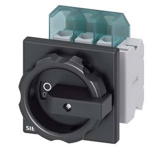 rozłącznik izolacyjny czarny 3 styki 16 mm² 25 A 1 NO, 1 NC 690 V/AC Siemens 3LD21031TP51 - obrazek 1
