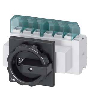rozłącznik izolacyjny czarny 6 styków 16 mm² 25 A 1 NO, 1 NC 690 V/AC Siemens 3LD21034VP51 - obrazek 1