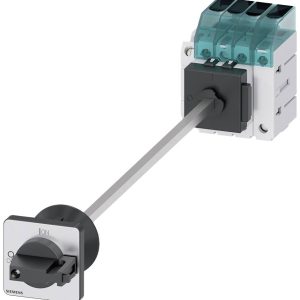 rozłącznik izolacyjny czarny 4 styki 16 mm² 63 A 1 NO, 1 NC 690 V/AC Siemens 3LD34401TL11 rozłącznik izolacyjny czarny 4 styki 16 mm² 63 A 1 NO, 1 NC 690 V/AC Siemens 3LD34401TL11
