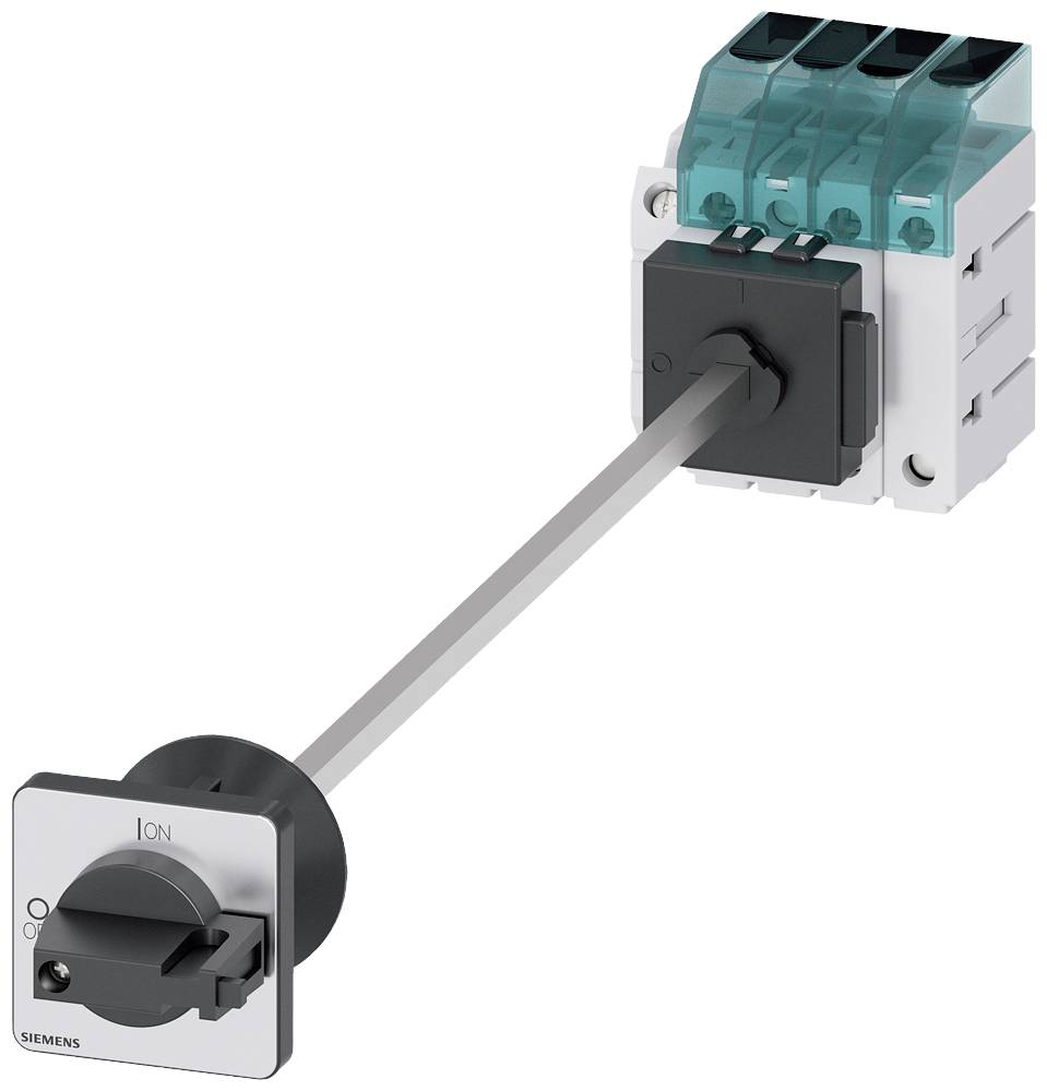 rozłącznik izolacyjny czarny 4 styki 16 mm² 63 A 1 NO, 1 NC 690 V/AC Siemens 3LD34401TL11 - obrazek 1
