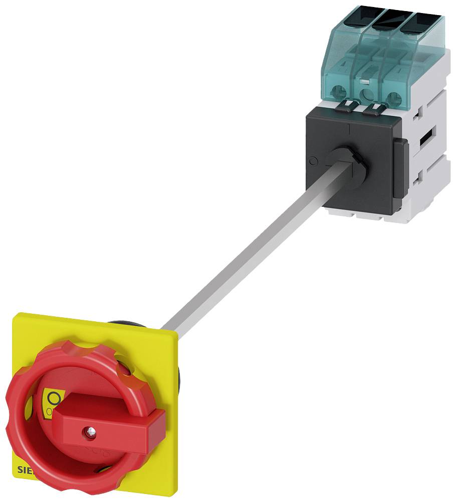 rozłącznik izolacyjny czerwony, żółty 3 styki 16 mm² 63 A 690 V/AC Siemens 3LD34480TK53 - obrazek 1