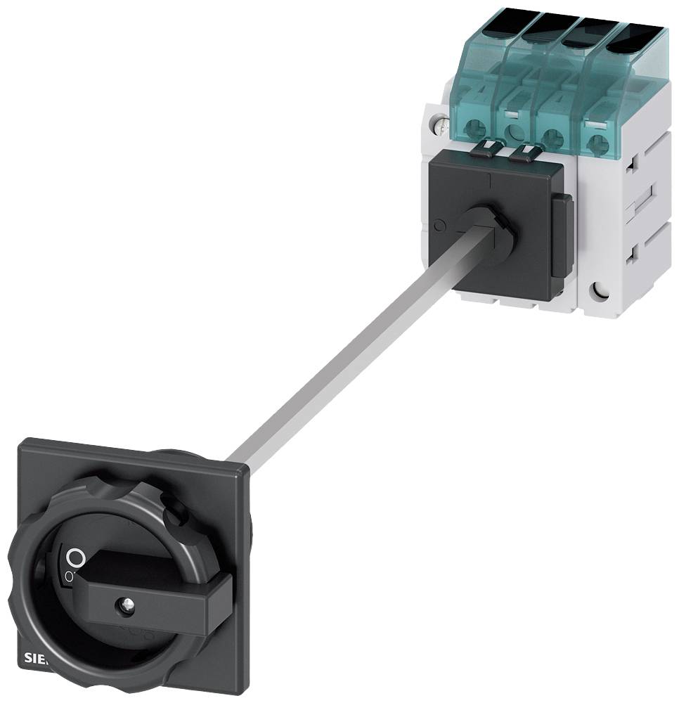 rozłącznik izolacyjny czarny 4 styki 16 mm² 63 A 1 NO, 1 NC 690 V/AC Siemens 3LD34481TL51 - obrazek 1