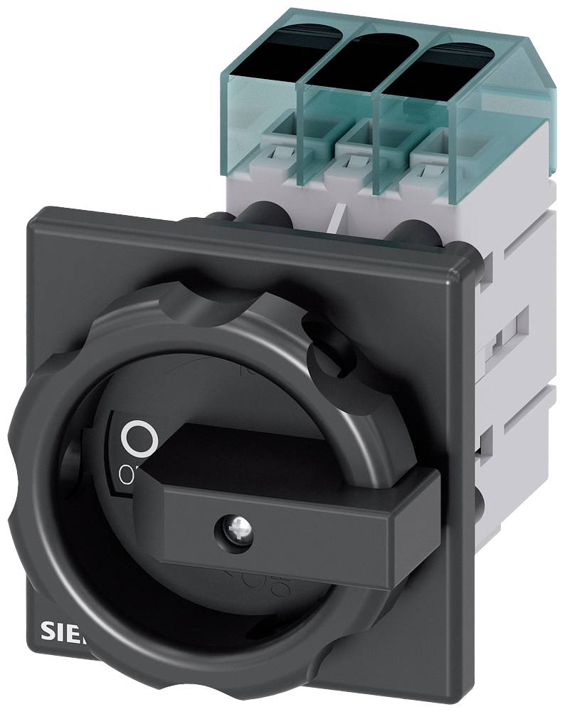rozłącznik izolacyjny czarny 3 styki 16 mm² 63 A 690 V/AC Siemens 3LD34540TK51 - obrazek 1