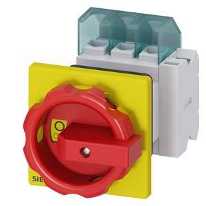 rozłącznik izolacyjny czerwony, żółty 3 styki 16 mm² 25 A 1 NO, 1 NC 690 V/AC Siemens 3LD21541TP53 - obrazek 1