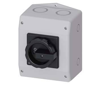 rozłącznik izolacyjny czarny 6 styków 16 mm² 25 A 1 NO, 1 NC 690 V/AC Siemens 3LD21654VD51 - obrazek 1