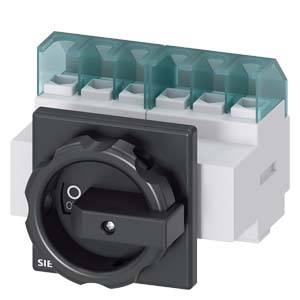 rozłącznik izolacyjny czarny 6 styków 16 mm² 32 A 690 V/AC Siemens 3LD22033VK51 - obrazek 1