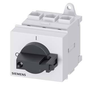 rozłącznik izolacyjny czarny 3 styki 16 mm² 32 A 690 V/AC Siemens 3LD22300TK11 - obrazek 1