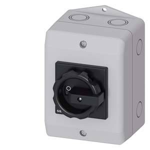 rozłącznik izolacyjny czarny 4 styki 16 mm² 32 A 690 V/AC Siemens 3LD22641TC51 - obrazek 1