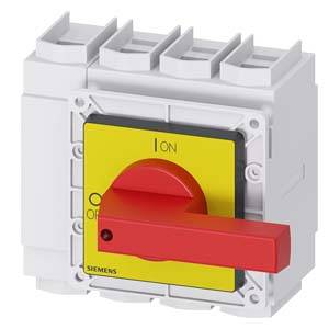 rozłącznik izolacyjny czerwony, żółty 4 styki 185 mm² 160 A 690 V/AC Siemens 3LD23051TL13 - obrazek 1