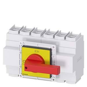 rozłącznik izolacyjny czerwony, żółty 6 styków 185 mm² 160 A 690 V/AC Siemens 3LD23053VK13 - obrazek 1