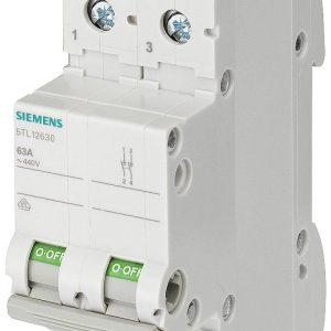 Wyłącznik szary 80 A 2 NO Siemens 5TL12800 Wyłącznik szary 80 A 2 NO Siemens 5TL12800
