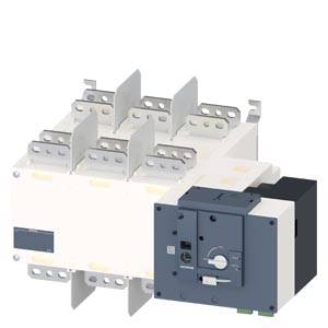 Blokada stycznika czarny 3 styki 2000 A 4 zestyki przełączne, 3 NO 415 V/AC Siemens 3KC43560JA210AA3 - obrazek 1