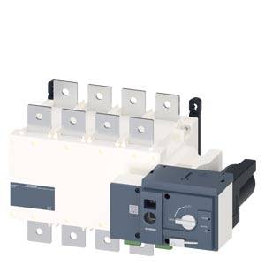 Blokada stycznika czarny 4 styki 630 A 4 zestyki przełączne, 3 NO 415 V/AC Siemens 3KC44460EA210AA3 - obrazek 1