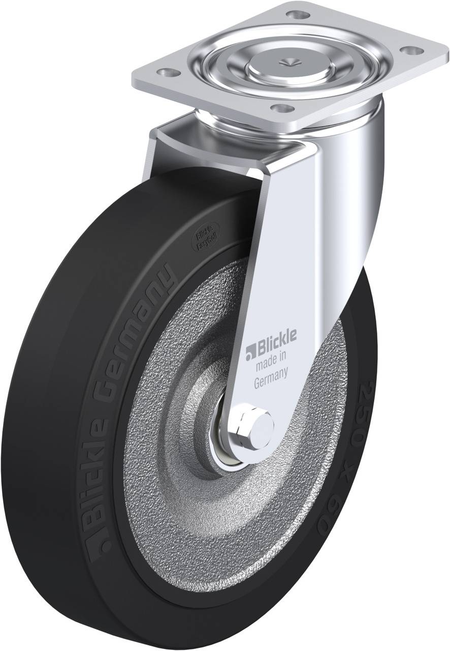 Blickle 3640 LH-SE 250K Kółko skrętne Średnica koła: 250 mm Maksymalne obciążenie: 850 kg 1 szt. - obrazek 1