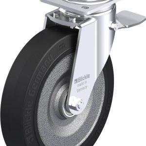 Blickle 10892 LH-SE 250K-ST Kółko skrętne z hamulcem Średnica koła: 250 mm Maksymalne obciążenie: 850 kg 1 szt. Blickle 10892 LH-SE 250K-ST Kółko skrętne z hamulcem Średnica koła: 250 mm Maksymalne obciążenie: 850 kg 1 szt.