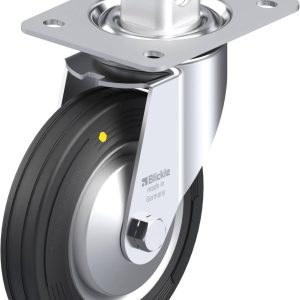 Blickle 849810 LE-VE 160R-CS11-EL-FA Kółko skrętne z hamulcem Średnica koła: 160 mm Maksymalne obciążenie: 135 kg 1 szt.