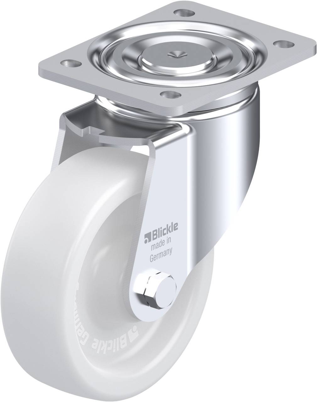Blickle 7039 LH-SPO 150G Kółko skrętne Średnica koła: 150 mm Maksymalne obciążenie: 800 kg 1 szt. - obrazek 1