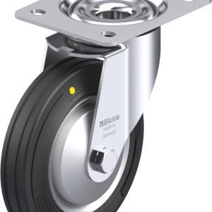 Blickle 737605 LE-VE 160R-EL-FA Kółko skrętne Średnica koła: 160 mm Maksymalne obciążenie: 135 kg 1 szt.