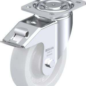 Blickle 659417 LH-SPO 175G-FI Kółko skrętne z hamulcem Średnica koła: 175 mm Maksymalne obciążenie: 900 kg 1 szt. Blickle 659417 LH-SPO 175G-FI Kółko skrętne z hamulcem Średnica koła: 175 mm Maksymalne obciążenie: 900 kg 1 szt.
