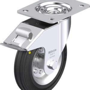 Blickle 451716 LE-VE 160R-FI-EL Kółko skrętne z hamulcem Średnica koła: 160 mm Maksymalne obciążenie: 135 kg 1 szt. Blickle 451716 LE-VE 160R-FI-EL Kółko skrętne z hamulcem Średnica koła: 160 mm Maksymalne obciążenie: 135 kg 1 szt.