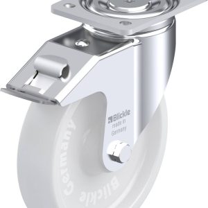 Blickle 585216 LH-SPO 201G-FI Kółko skrętne z hamulcem Średnica koła: 200 mm Maksymalne obciążenie: 900 kg 1 szt. Blickle 585216 LH-SPO 201G-FI Kółko skrętne z hamulcem Średnica koła: 200 mm Maksymalne obciążenie: 900 kg 1 szt.