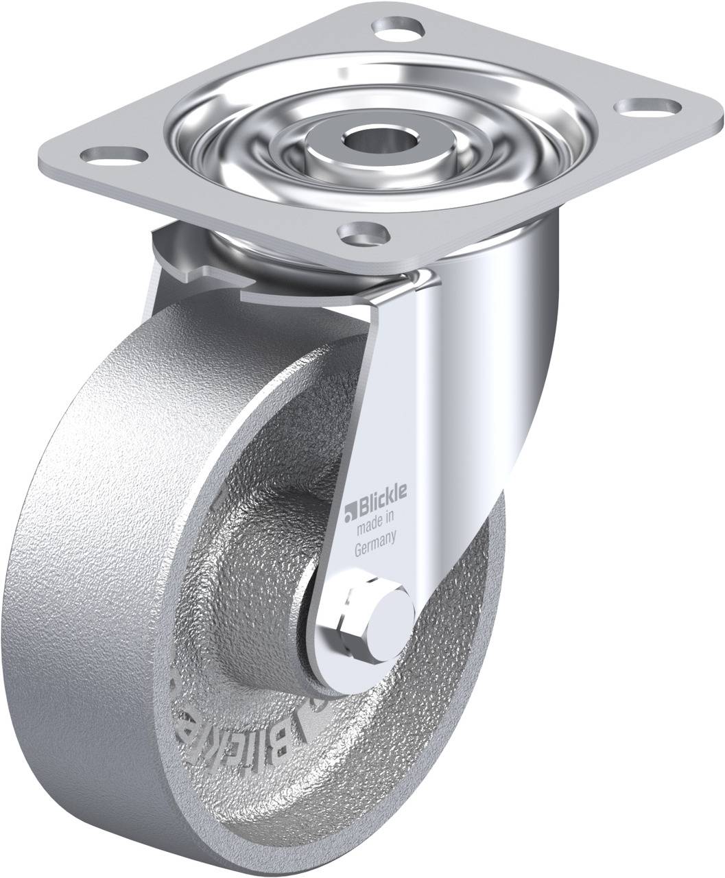 Blickle 613273 LI-G 100G Kółko skrętne Średnica koła: 100 mm Maksymalne obciążenie: 150 kg 1 szt. - obrazek 1