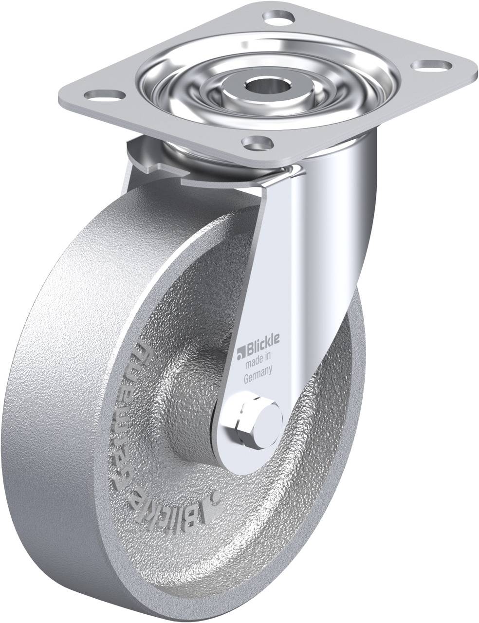 Blickle 611442 LI-G 125G Kółko skrętne Średnica koła: 125 mm Maksymalne obciążenie: 150 kg 1 szt. - obrazek 1