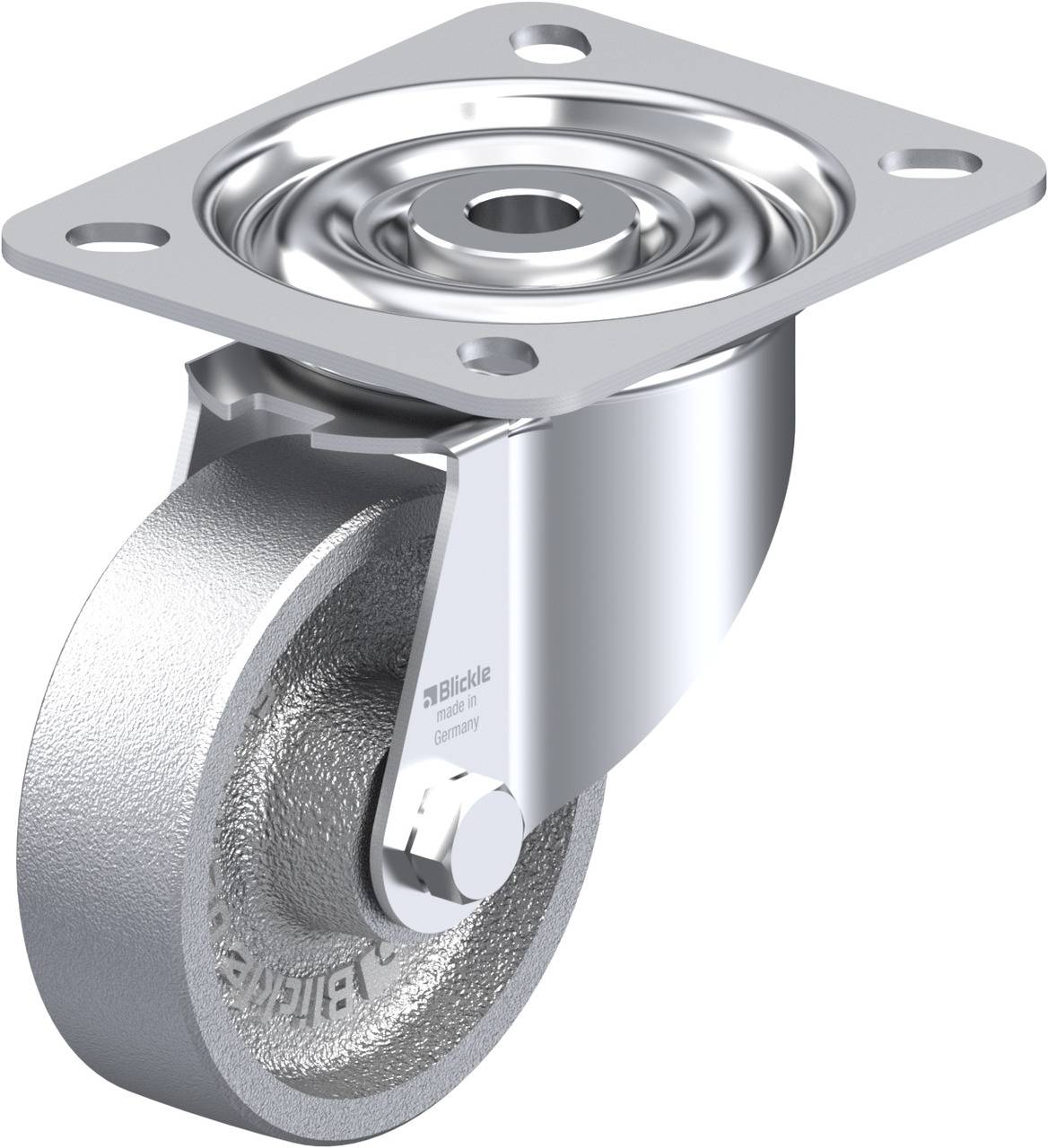 Blickle 625921 LI-G 80G Kółko skrętne Średnica koła: 80 mm Maksymalne obciążenie: 150 kg 1 szt. - obrazek 1
