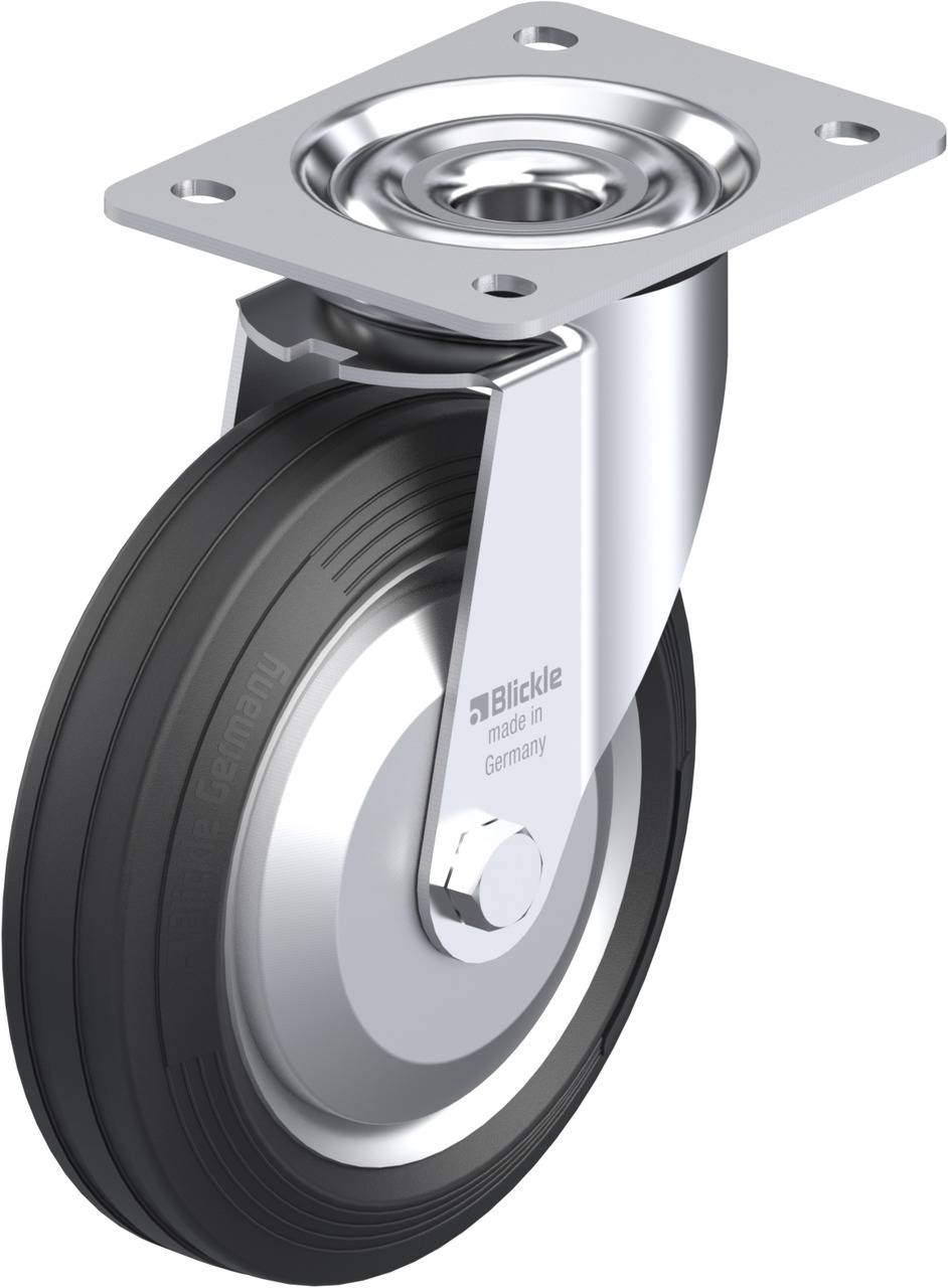 Blickle 684266 LE-VE 180R-FA Kółko skrętne Średnica koła: 180 mm Maksymalne obciążenie: 170 kg 1 szt. - obrazek 1