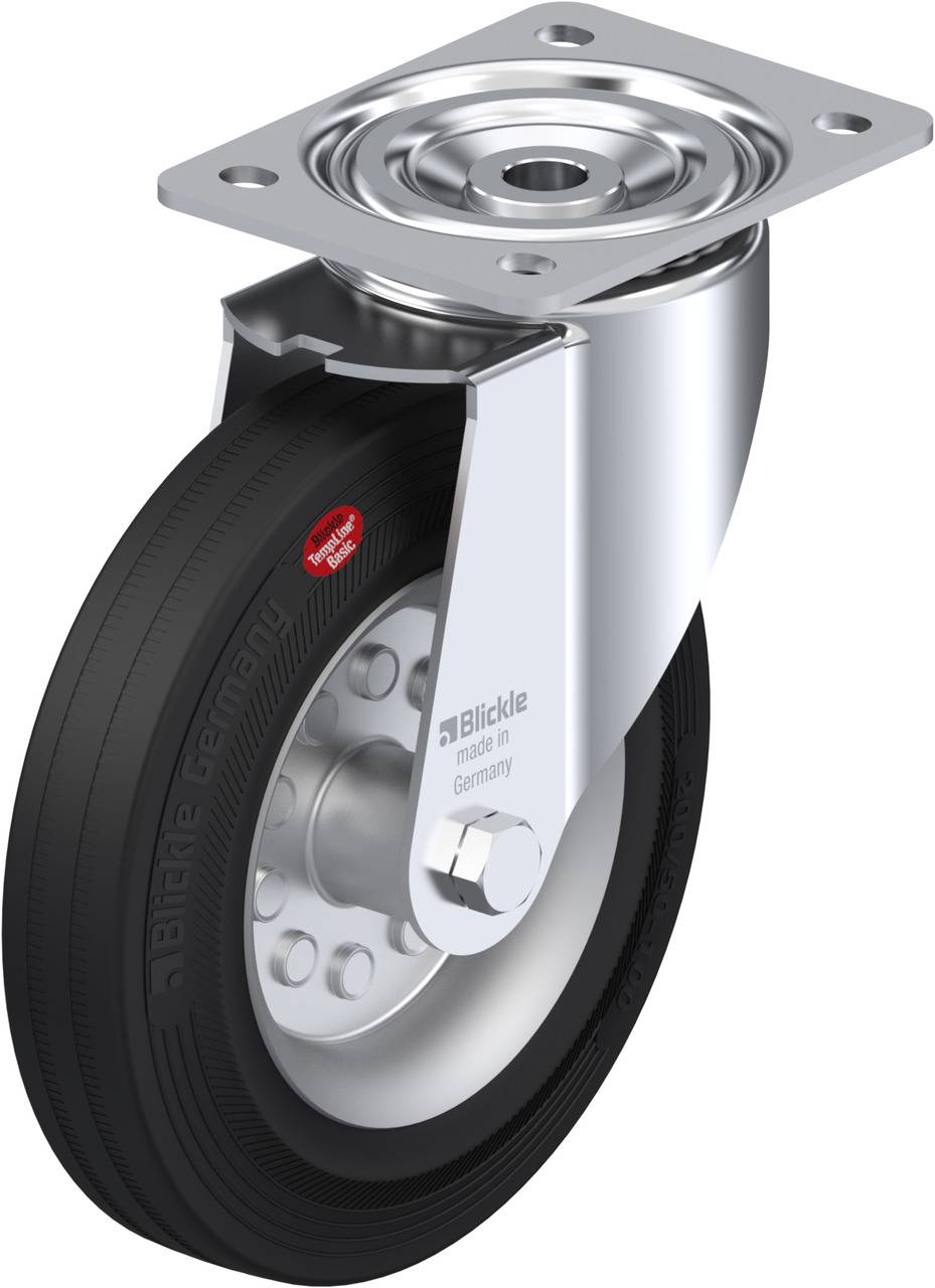 Blickle 609420 LI-VEHI 200R Kółko skrętne Średnica koła: 200 mm Maksymalne obciążenie: 180 kg 1 szt. - obrazek 1