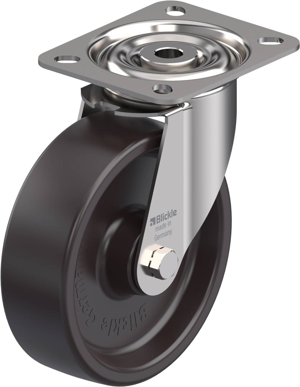 Blickle 617498 LIX-PHN 125G Kółko skrętne Średnica koła: 125 mm Maksymalne obciążenie: 150 kg 1 szt. - obrazek 1